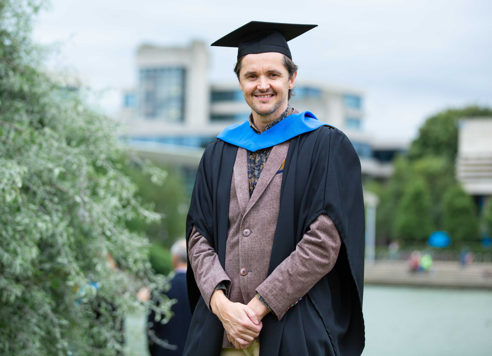 Graduation photograph of Robert Power.